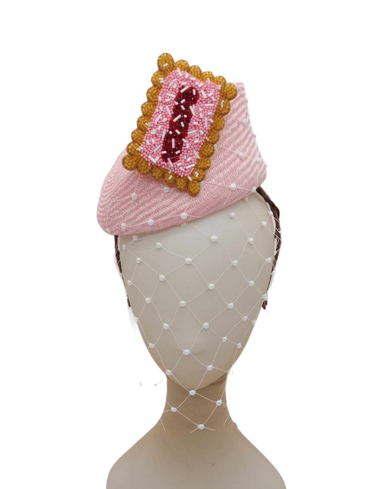 Vovo Biscuit Cocktail (with veil headband)