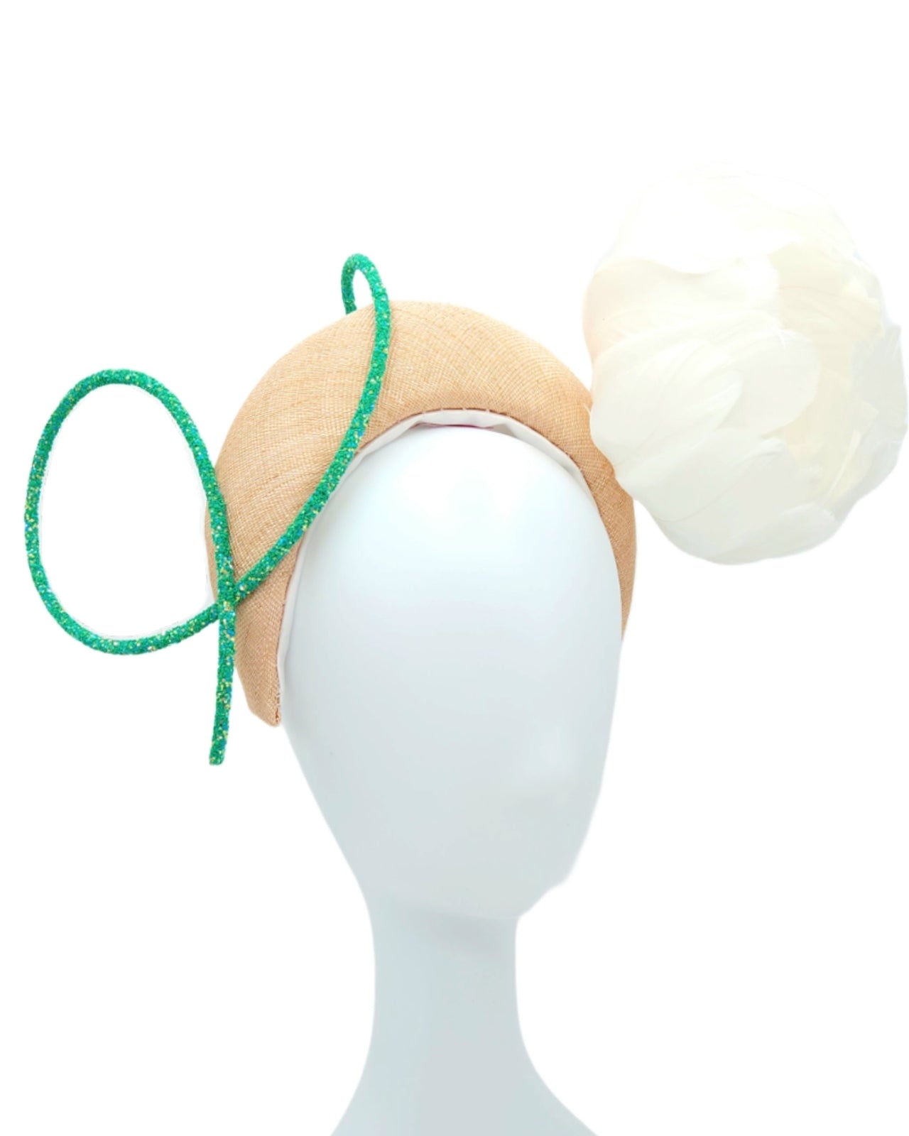 White Rose Headband