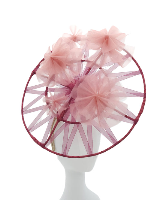 Burgandy Ribbon Disk