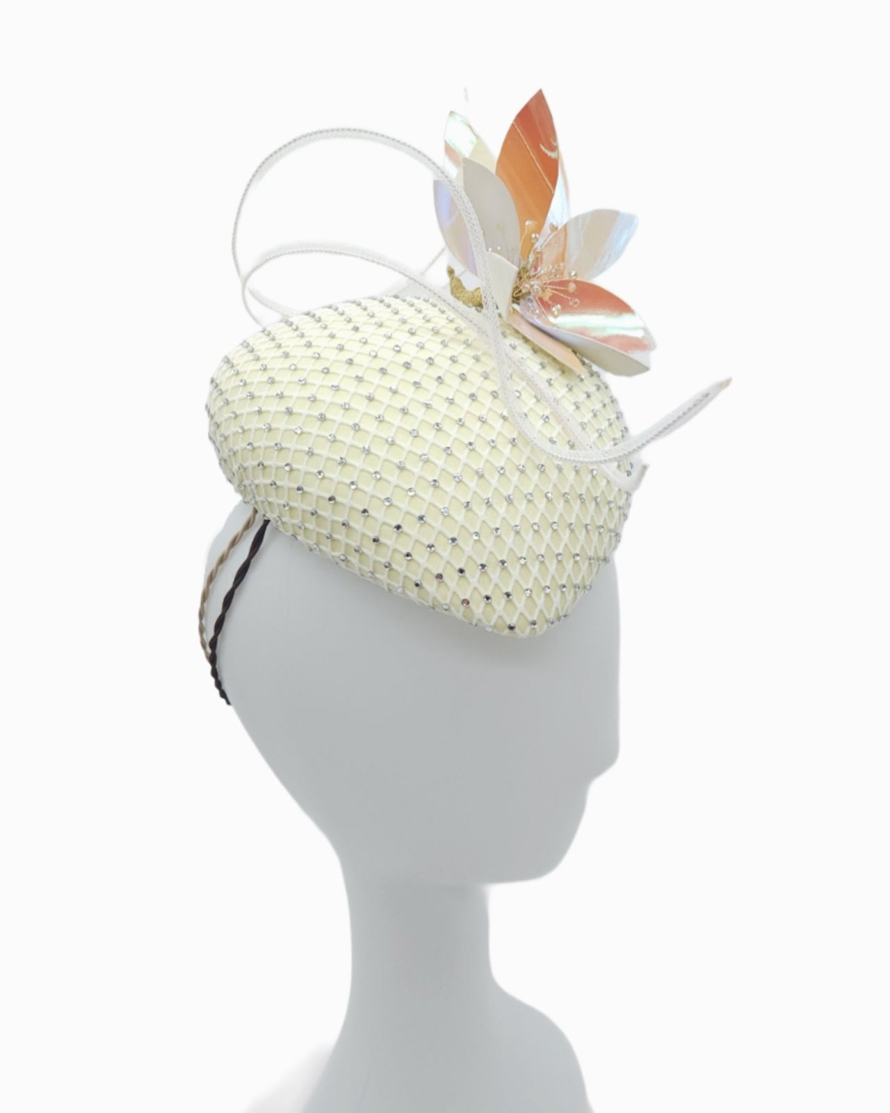 Butter Yellow Rhinestone Facehugger