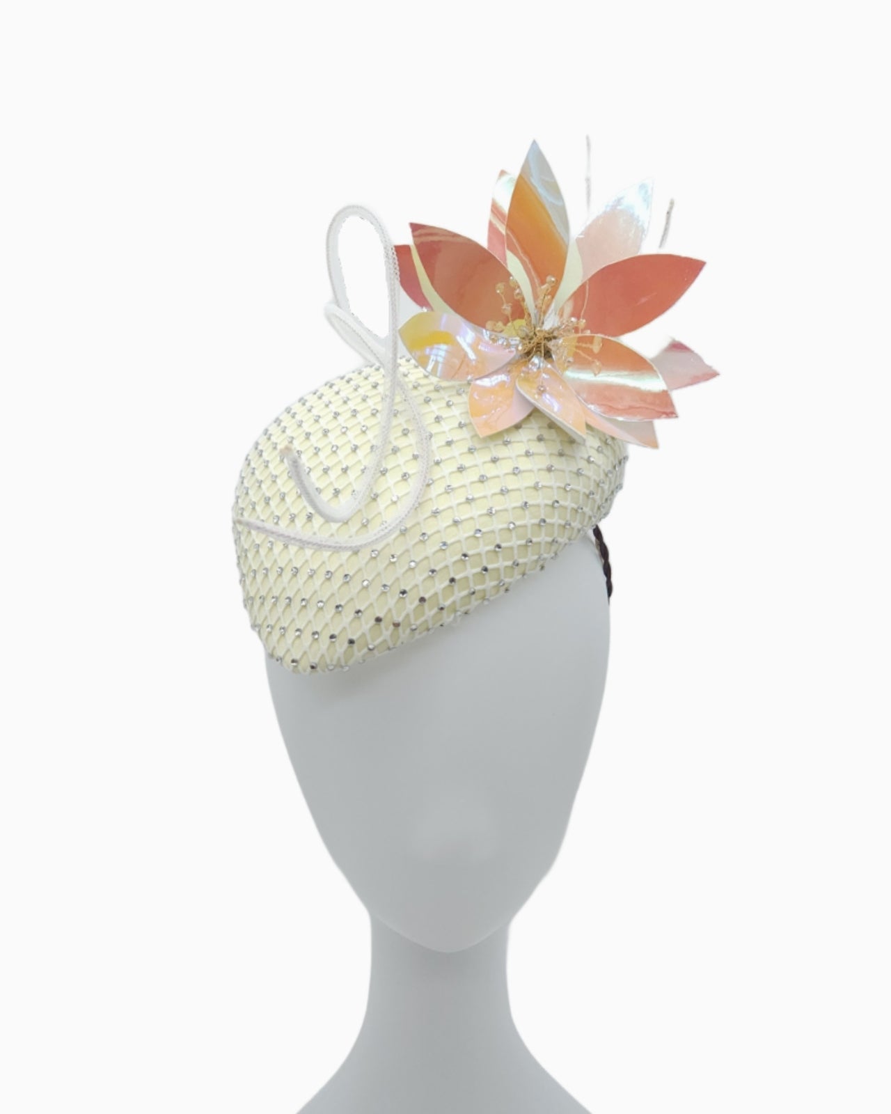 Butter Yellow Rhinestone Facehugger