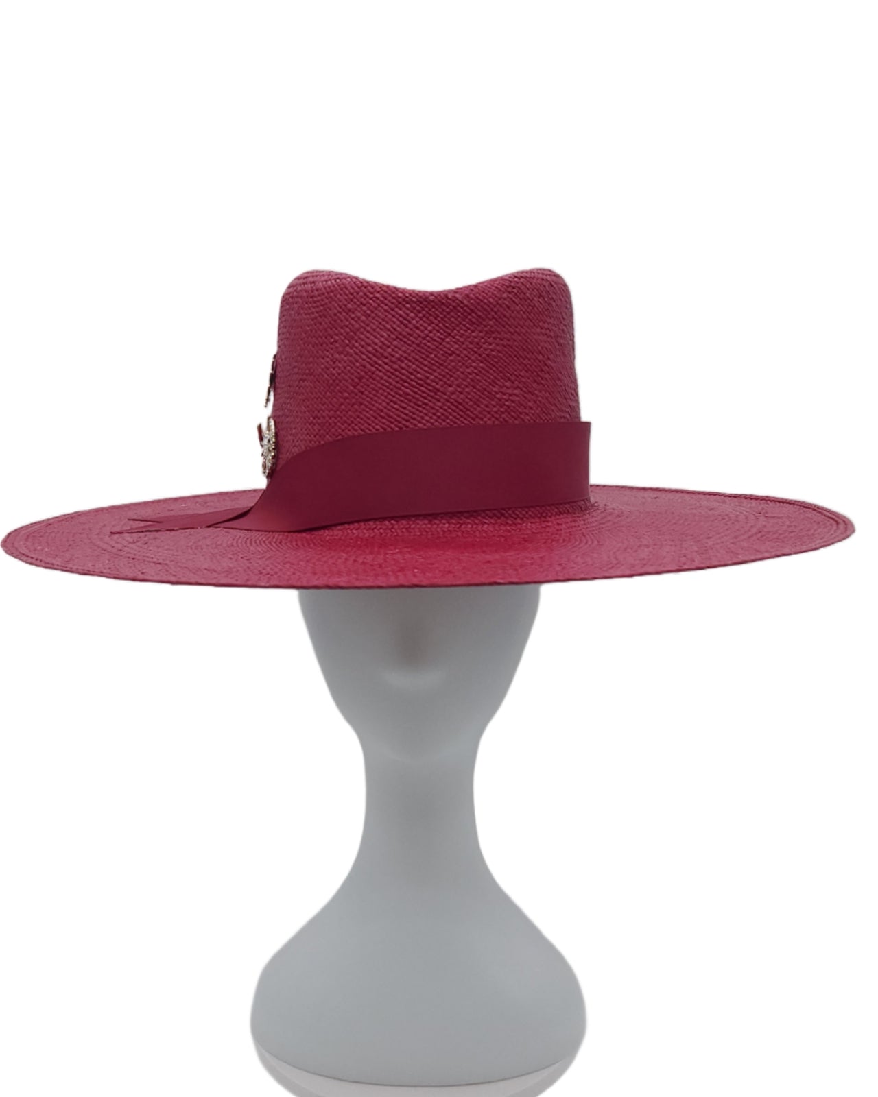 Celestial Burgundy Fedora