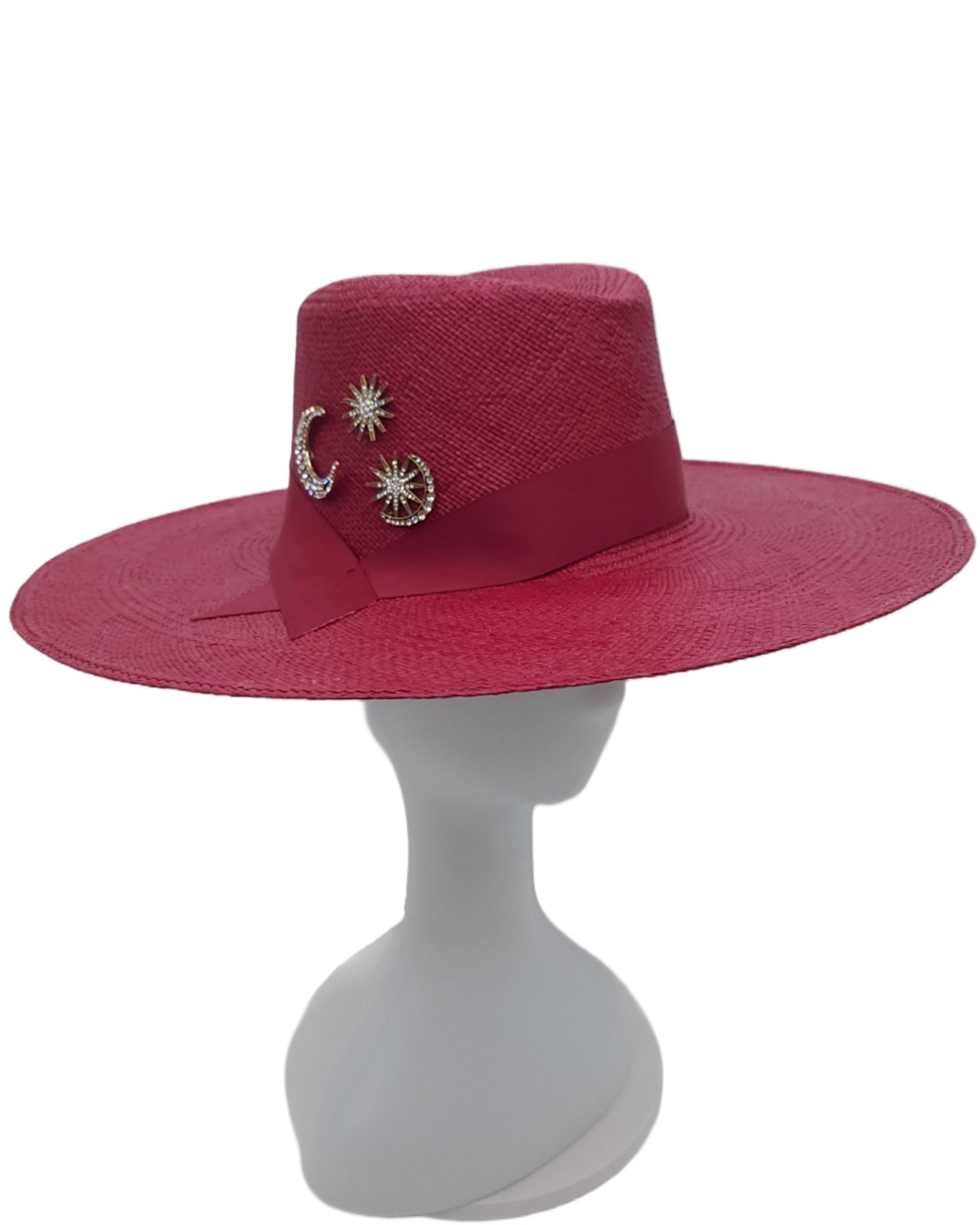 Celestial Burgundy Fedora