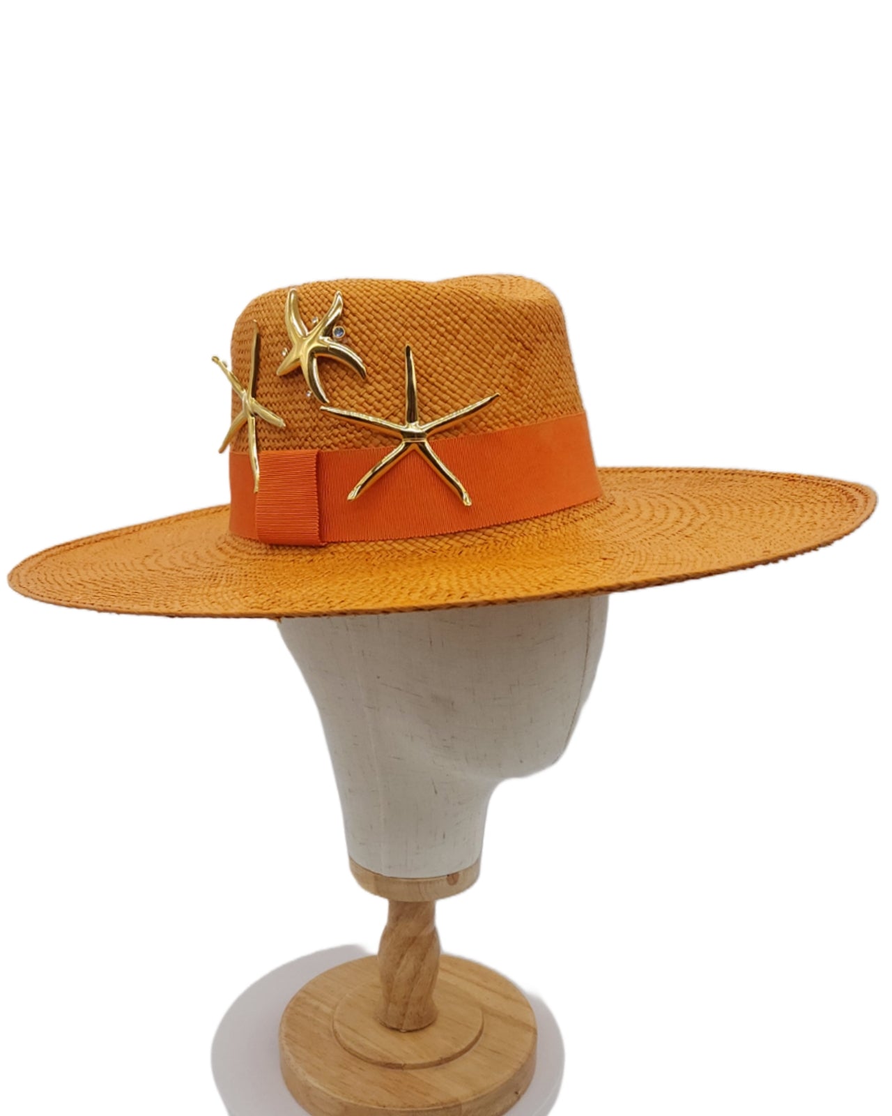 Orange Starfish Fedora