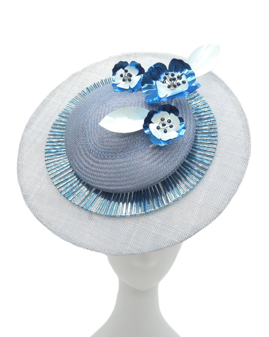 Blue Floating Flower Disk