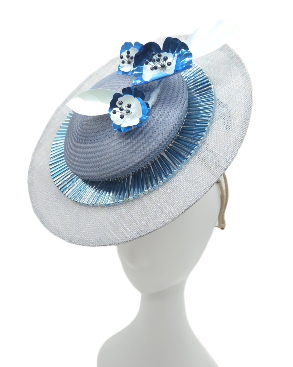 Blue Floating Flower Disk